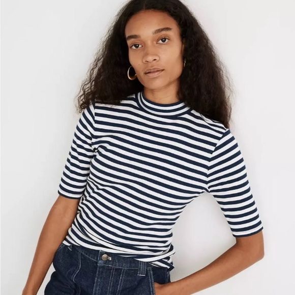 Madewell Ribbed Tee - Picture 2 of 8